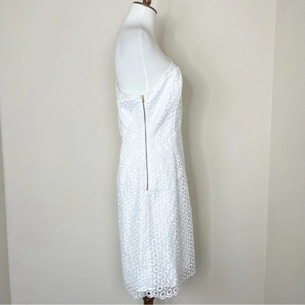 Lilly Pulitzer Davids Dress in Resort White One‎ Shoulder